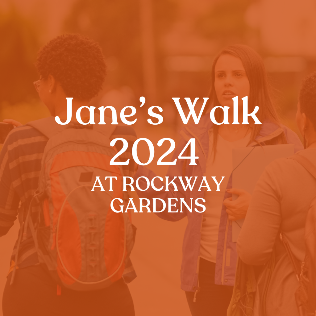 Jane’s Walk 2024 at Rockway Gardens gardenKitchener