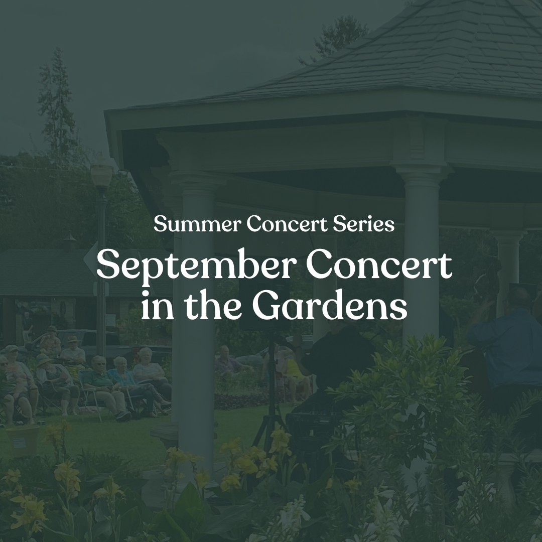 Summer Concert Series: September Concert in the Gardens