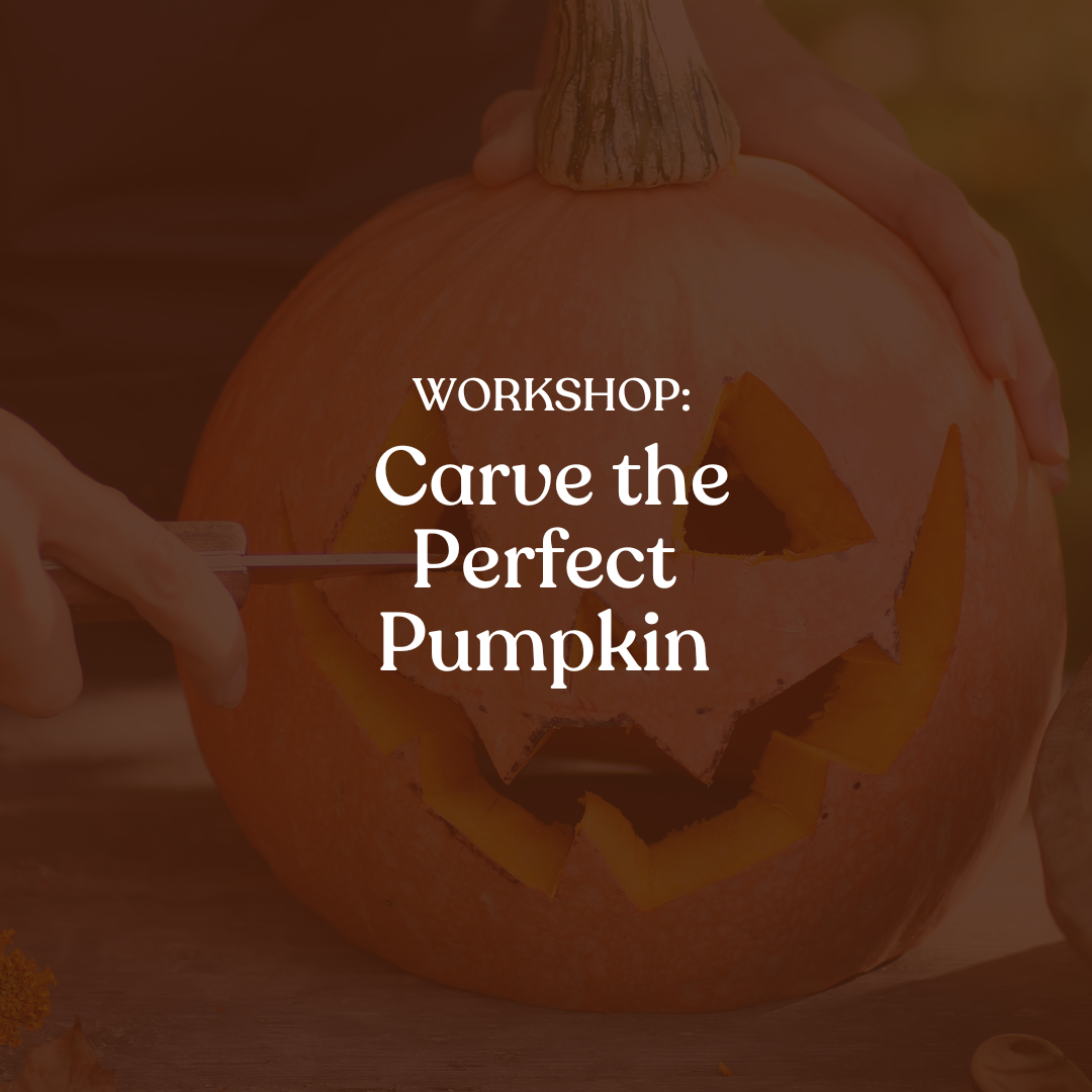 Workshop: Carve the Perfect Pumpkin